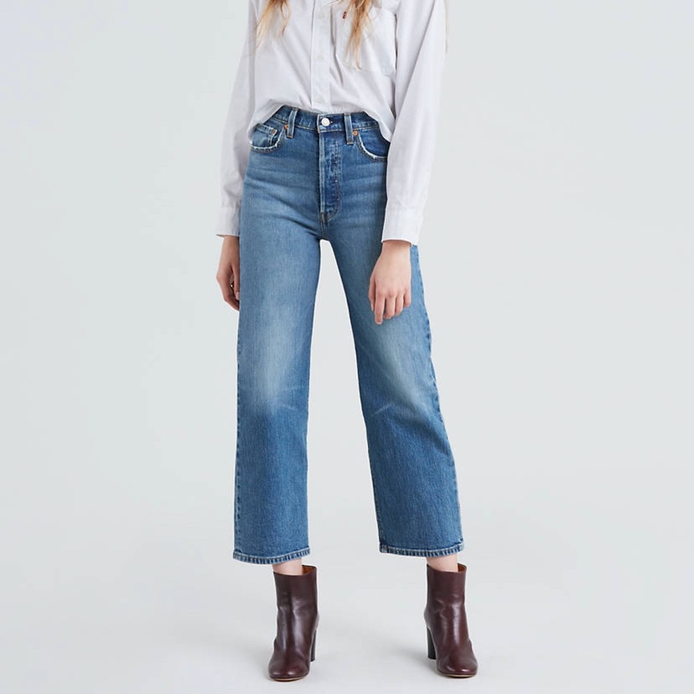 Levi’s Ribcage Straight Ankle Jeans - Picture 2 of 7